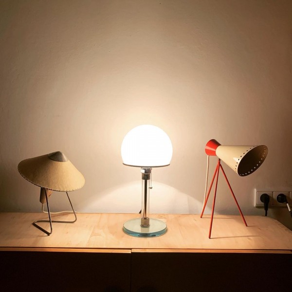 Slank Elastisch verontschuldiging Bauhaus Table Lamp|Wilhelm Wagenfeld Table Lamp|Lighting Studio